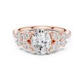 7 Stone Pave Ring